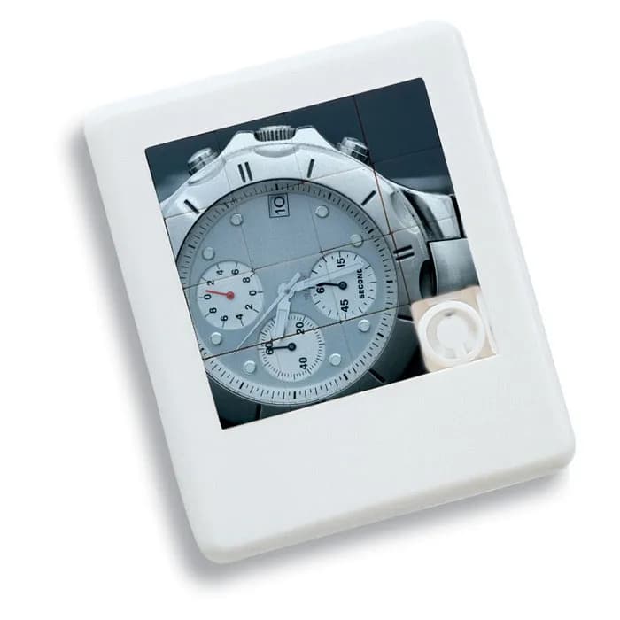 Schiebpuzzle - DIVER - Weiß