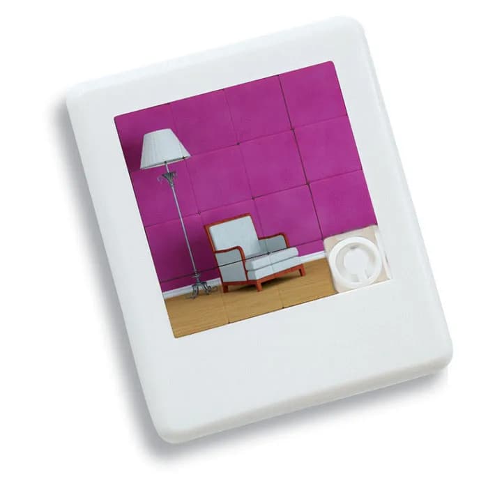 Schiebpuzzle - DIVER - Weiß