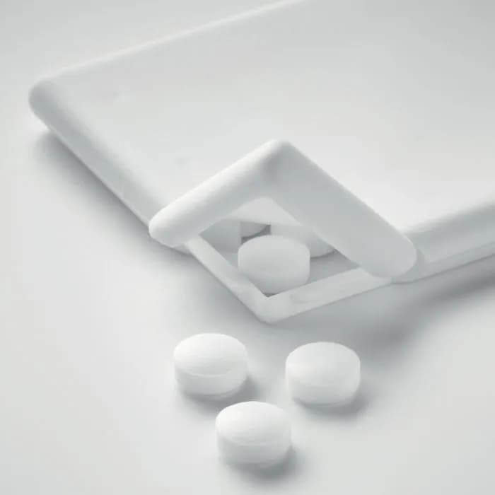 Pfefferminzspender - MINTCARD - Weiß