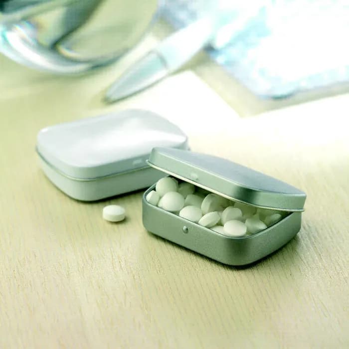 Pfefferminzspender - BRISE - Mattsilber