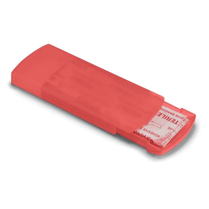 Pflasterbox - EVAN - Transparent Rot