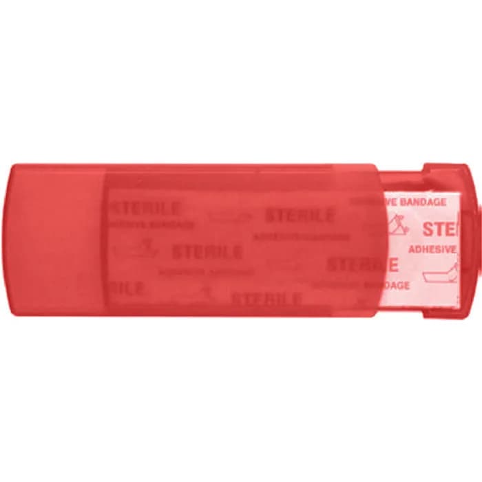 Pflasterbox - EVAN - Transparent Rot