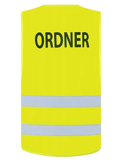 Safety Vest Passau - Ordner - Signal Yellow