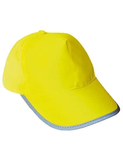 Kids´ Basic Hi-Vis Cap Montpelier - Signal Yellow