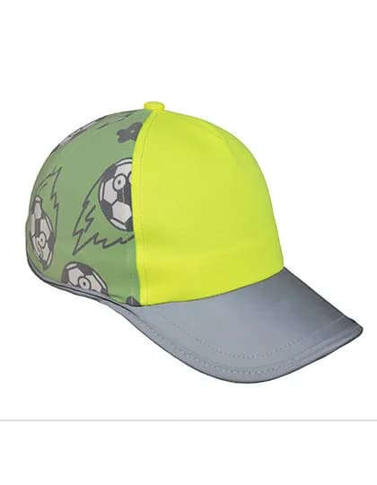 Cap for Kids Action Line - Yellow/Soccer