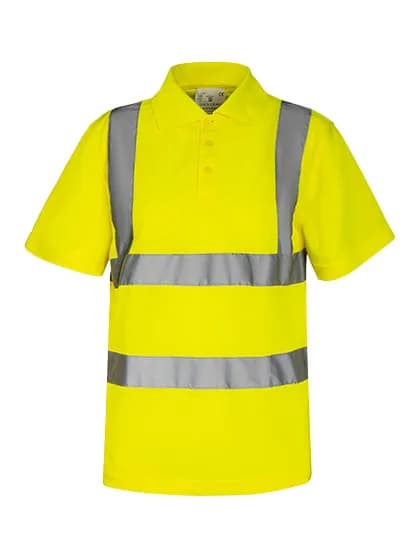 Hi-Vis Basic Polo Shirt Liverpool - Signal Yellow