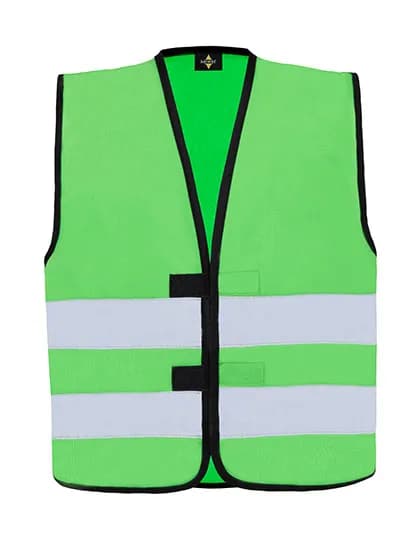 Kids´ Hi-Vis Functional Safety Vest Aarhus - Green