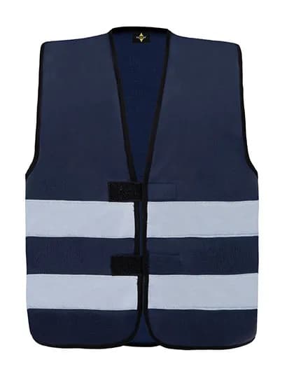 Kids´ Hi-Vis Functional Safety Vest Aarhus - Navy