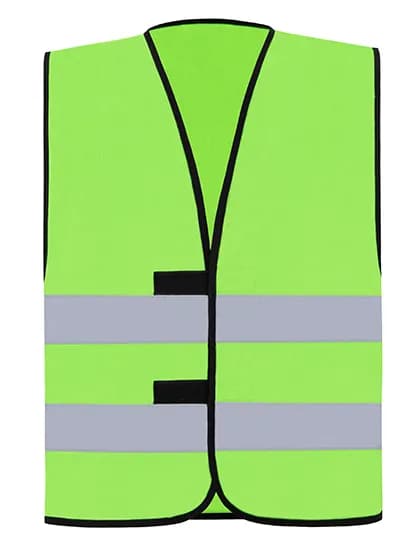 Functional Hi-Vis Safety Vest Dortmund - Lime Green