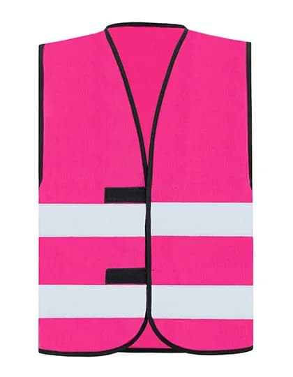 Functional Hi-Vis Safety Vest Dortmund - Magenta