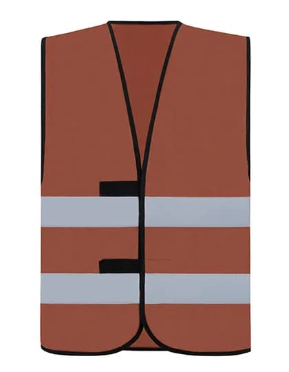 Functional Hi-Vis Safety Vest Dortmund - Maroon