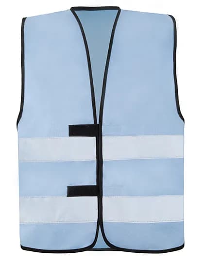 Functional Hi-Vis Safety Vest Dortmund - Sky Blue