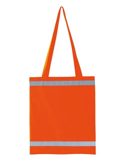 Warnsac® Reflective Shopping Bag With Long Handles - Signal Orange