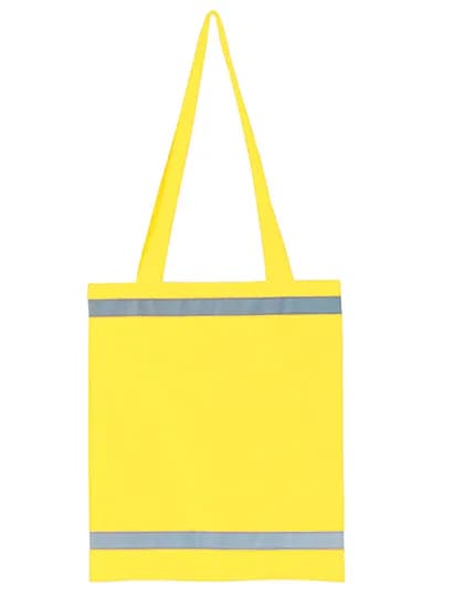 Warnsac® Reflective Shopping Bag With Long Handles - Signal Yellow