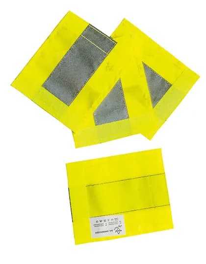 Hi-Vis Elements With Velcro Rollflektor® (Set Of 4) - Signal Yellow