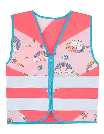 Children´s Safety Vest Action Fantasy CO² Neutral - Unicorn