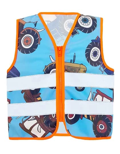 Children´s Safety Vest Action Working Heroes CO² Neutral - Tractor
