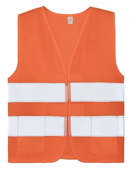 Mesh Safety Vest for Children Korfu - Signal Orange