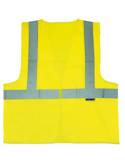 Hi-Vis Safety Vest With 3 Reflective Stripes Bremen - Signal Yellow