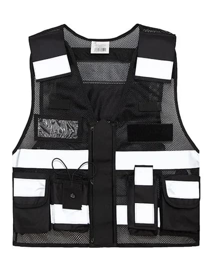 Mesh Tactical Vest Sparta - Black