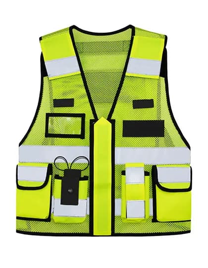 Mesh Tactical Vest Sparta - Signal Yellow