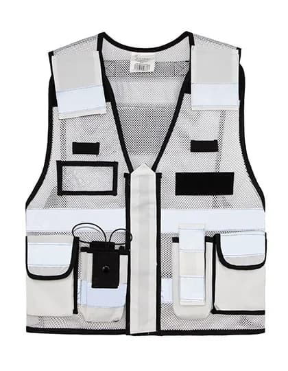 Mesh Tactical Vest Sparta - White
