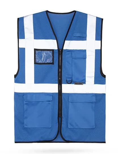 Mesh Multifunctional Vest Larisa - Blue