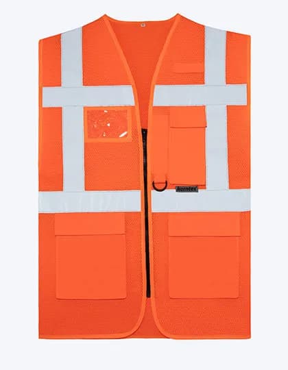 Mesh Multifunctional Vest Larisa - Signal Orange