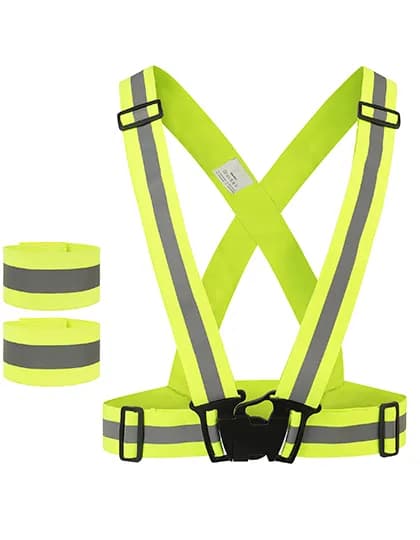 Elastic Hi-Vis Body Belt Glarus - Signal Yellow