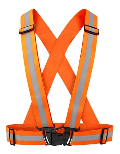 Elastic Hi-Vis Body Belt Prague - Orange