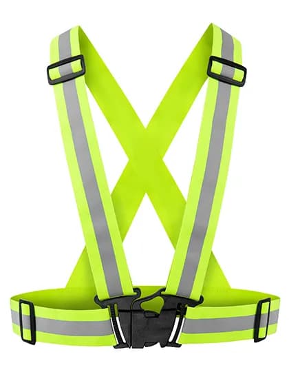 Elastic Hi-Vis Body Belt Prague - Yellow