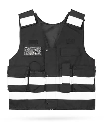Tactical safety vest Stammheim - Black