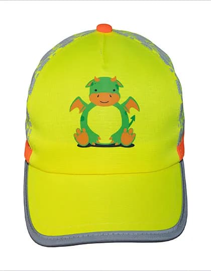 Cap for Kids Funtastic Wildlife - Dragon Yellow