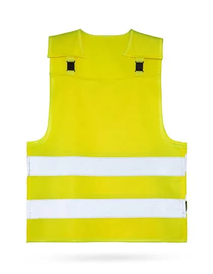 Children´s Safety Poncho with anti-strangulation system Koge - Signal Yellow
