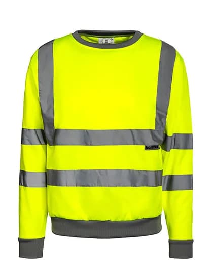 Hi-Vis Workwear Sweatshirt Limerick - Signal Yellow