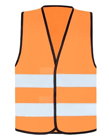 CO² Neutral Hi-Vis Safety Vest Paris - Signal Orange