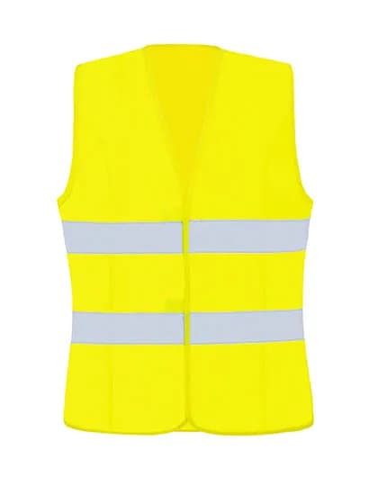 Ladies Fit Hi-Vis Safety Vest Frankfurt - Signal Yellow