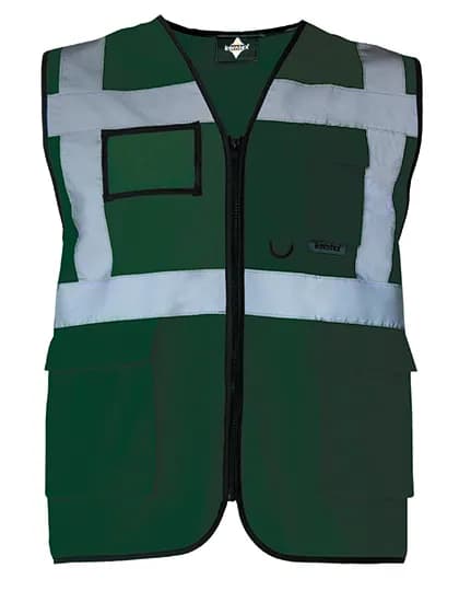 Executive Multifunctional Safety Vest Berlin - Paramedic Green
