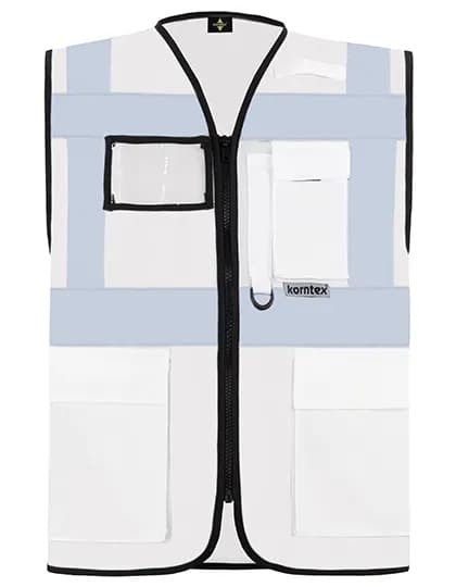Executive Multifunctional Safety Vest Berlin - White