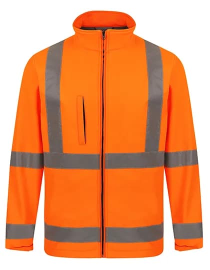 Hi-Vis Safety Softshell Jacket Turku - Signal Orange