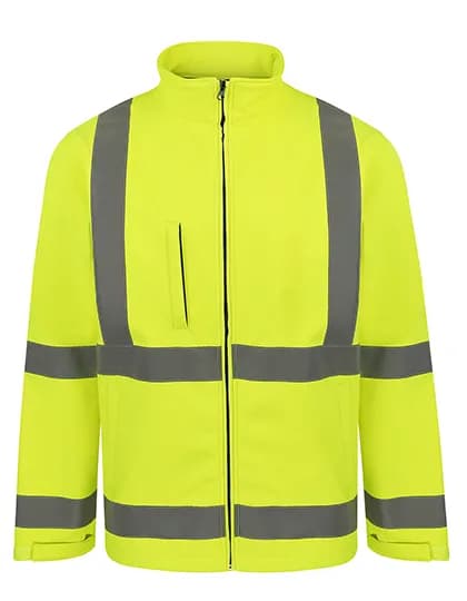 Hi-Vis Safety Softshell Jacket Turku - Signal Yellow