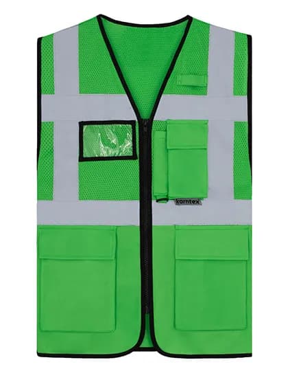 Multifunctional Hi-Vis Mesh-Vest Athens - Green
