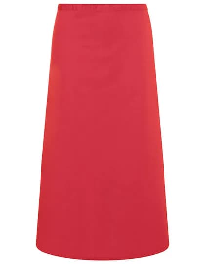 Bistroschürze Basic - Raspberry (ca. Pantone 4059C)
