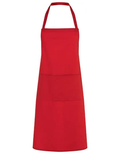 Latzschürze Denmark - Red (ca. Pantone 186C)