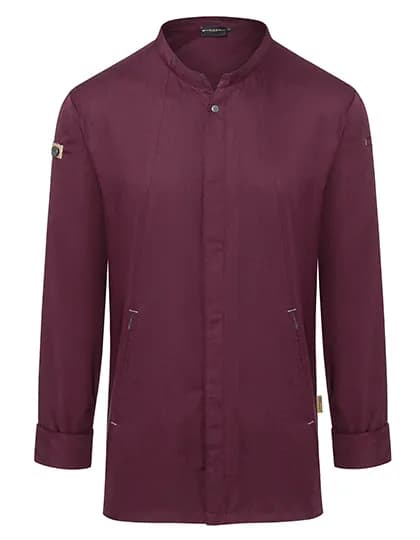 Kochjacke Green-Generation - Aubergine (ca. Pantone 5185C)