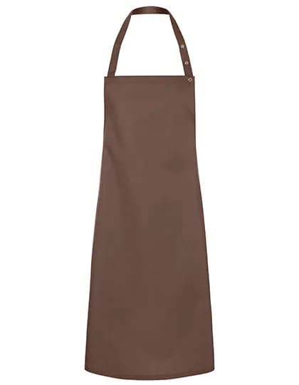 Latzschürze Santorini - Light Brown (ca. Pantone 438C)