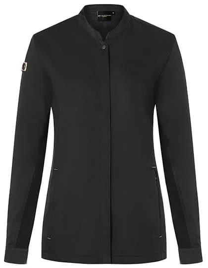 Damenkochjacke Green-Generation - Black (ca. Pantone 419C)