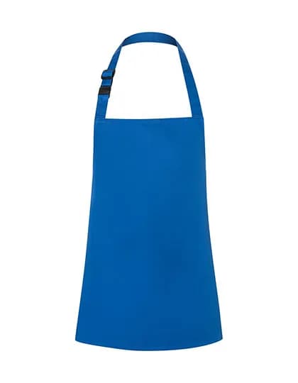 Kinderlatzschürze Basic mit Schnalle - Blue (ca. Pantone 7686C)