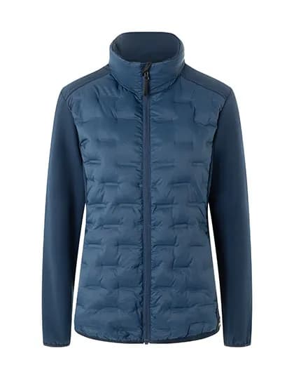 Damen Fleece-Hybrid Jacket - Navy (ca. Pantone 533C)