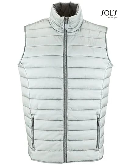Men´s Lightweight Bodywarmer Wave - Metal Grey